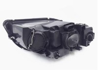 Phare halogène gauche/droit pour Audi A4 (8E/8H) 2005 2006 2007 2008, clignotant ambre, base noire pour phares Audi A4 B7