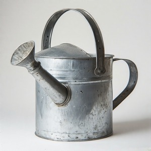 <b>Long</b>-Lasting Galvanised <b>Pot</b> for Watering <b>Plants</b> with Strong Build and Shiny Zinc Surface - Product Image 3