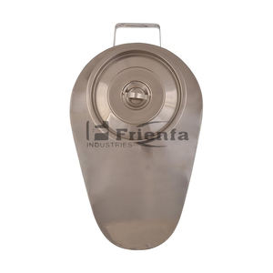 Suministro directo de fábrica hecho a medida Hospital Holloware Bedpans Calidad alemana Bedpans de acero inoxidable - Product Image 2