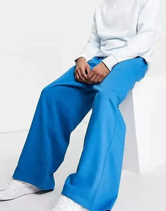 Joggers surdimensionnés pour hommes, en coton doux, pantalons de survêtement relax avec taille élastique et poches - Product Image 4