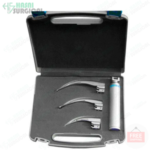 LARINGOSCOPIO SET FIBRA OPTICA FLEXIBLE FIBRA OPTICA LARINGOSCOPIO KIT MILLER MACINTOSH LARINGOSCOPIO KIT - Product Image 5
