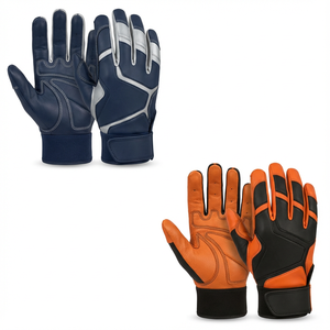 Gants de baseball en cuir de qualité supérieure, personnalisables avec logo OEM, respirants et antidérapants pour l'entraînement et les activités sportives en extérieur. - Product Image 5