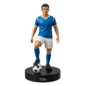OEM ODM cầu thủ bóng đá 3D PVC cầu thủ bóng đá Hành động Hình - Product Image 4