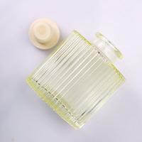 Bouteille en verre dégradé en gros pour la décoration de la maison, bouteille vide colorée pour diffuseur de roseaux avec bâtonnets