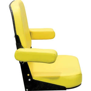 Siège de tracteur classique en vinyle confortable pour John Deere - Product Image 6