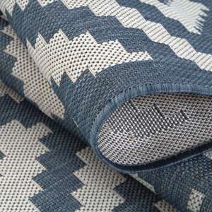 Alfombra para Exteriores Netline Home Ecology, Azul, Impermeable, Reversible, Tejido Plano, Polipropileno - Product Image 3