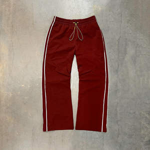Pantalones rectos informales de cintura alta para hombre, estilo Hip Hop, Algodón hecho con tela de lona, MOQ bajo - Product Image 2