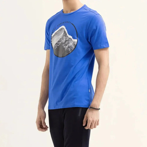เสื้อยืดพิมพ์ลายกราฟิกแบบกำหนดเอง เนื้อผ้าคอตตอนผสม นุ่มสบาย คอกลม สไตล์ลำลอง แฟชั่นเสื้อยืดผู้ชายสำหรับใส่ทุกวัน สตรีทแวร์ พิมพ์ลายกราฟิก - Product Image 3