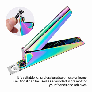 Coupe-ongles multifonctionnel à lames tranchantes en forme de U Coupe-ongles pour manucure Coupe-ongles 4.75" - Product Image 6