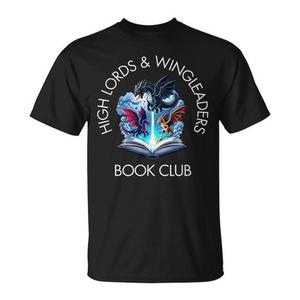 Camiseta High Lords & Wingleaders Book Club Fantasy Dragon - Product Image 1