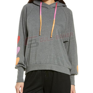 Sweats à capuche décontractés pour l'hiver fabriqués sur mesure à séchage rapide Offre Spéciale le fabricant pakistanais Sweats à capuche avec logo sur le devant et col à capuche - Product Image 1