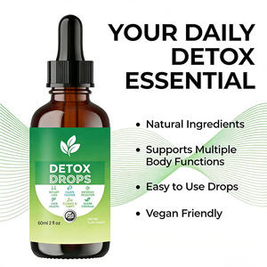 Suplementos de Salud en Gotas Líquidas Desintoxicantes para Limpiar el Colon y el Hígado con Hierbas Naturales Multifuncionales al por Mayor OEM para la Pérdida de Peso en Adultos - Product Image 4