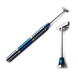 Kit de Cepillado Dental Manual AMIN, Punta Izquierda Angulada, Acero Inoxidable, Clase I, Certificado CE, Modelo de Dientes UA-9641, 1 Año - Product Image 1