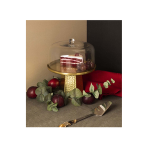 Dessert Brass <b>Stand</b> <b>Cupcake</b> <b>Stand</b> 1-Tier Cake <b>Stand</b> for Wedding Anniversary Birthday Party and Event - Product Image 6