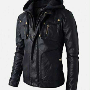 แจ็คเก็ตหนังผู้ชายสไตล์คลาสสิกแบบสั่งทำพิเศษ ปิดด้วยซิปด้านหน้า รับผลิตแบบ OEM/ODM แฟชั่นสำหรับขี่มอเตอร์ไซค์ ราคาโรงงาน ขายส่ง - Product Image 5