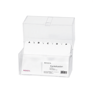 Caja Transparente para Tarjetas de Índice A6, 6 Unidades, Solución de Almacenamiento de Papel y Medios VPE - Product Image 2