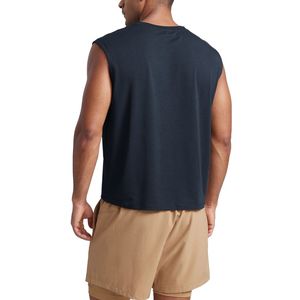 Men's Casual Sportswear Premium Quality Quick Dry Tank Top Knitted <b>Muscle</b> Top Gym Running Sleeveless Fitness Shirt All Season - Product Image 2