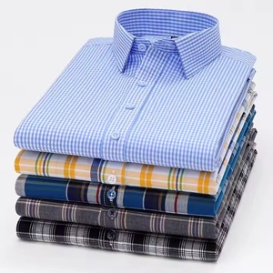 Gran oferta, camisa para hombre, camisas de vestir blancas sólidas sin arrugas, buena calidad para hombre, camisas de vestir con patrón personalizado para hombre, compra al por mayor. - Product Image 3