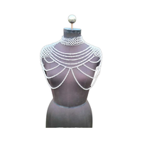 Meilleure qualité en aluminium Chainmail Collier ras du cou Petite chaîne en couches pour Festival Wear Style médiéval Direct Indian Factory