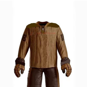 ชุดยูนิฟอร์มฮอกกี้น้ำแข็งแบบระบายอากาศน้ำหนักเบาคุณภาพดีที่สุด ผลิตจากโพลีเอสเตอร์ 100% ปรับแต่งได้ตามต้องการ บริการ OEM แบรนด์ส่วนตัว คุณภาพสูง - Product Image 4