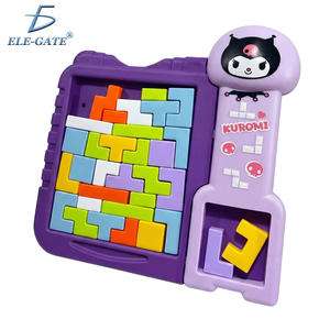 Puzzle 3-in-1 in Plastica Kuromi, Gioco Educativo Precoce per Bambini e Tutta la Famiglia - Product Image 4