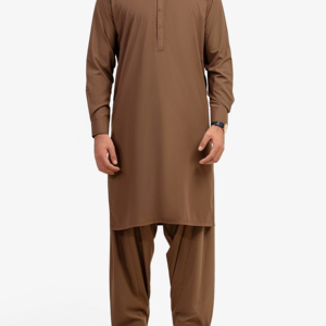 Shalwar Kameez pour hommes pakistanais, coupe décontractée, tenue traditionnelle musulmane pour le bureau, l'Aïd et le Jummah, marque personnalisée - Product Image 1