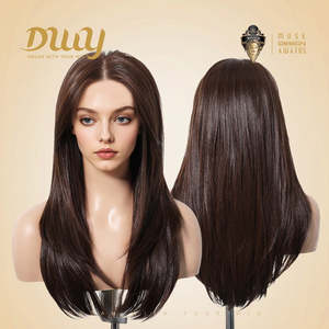 Talia C-DWY 136 Glueless Synthetic <b>Wig</b> <b>Long</b> Straight Free Part Transparent Front Free Part <b>Long</b> Straight Front Synthetic <b>Wig</b> - Product Image 2