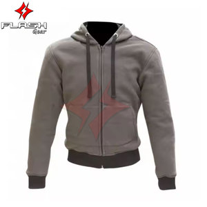 Chaqueta con Capucha Blindada para Motociclistas, Reforzada con Aramida, Transpirable, Resistente a Impactos, Forrada, Unisex - Product Image 5