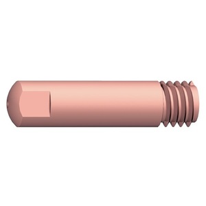 Puntas de Soldadura TIG M6 de 1 mm con Boquilla Roscada, Alambre de Cobre, Cromo y Circonio de 25 mm de Longitud, Paquete de 10 - Product Image 1