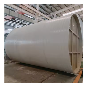 Tanque de revestimiento de PP de plástico de polipropileno de gran volumen personalizado OEM incluye Bomba De recipiente a presión para almacenamiento de agua líquida química - Product Image 5