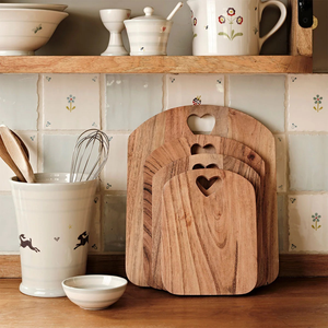 Planche à découper moderne personnalisée en bois avec incrustation de coquillages, planche à découper en bois chaude pour la cuisine et l'hôtel - Product Image 4