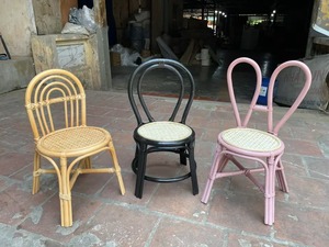 Silla de comedor de ratán natural de Vietnam, taburete de Bar convertible, diseño moderno otomano, uso de cocina, decoración del hogar, muebles de interior - Product Image 3