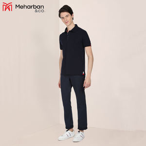 เสื้อโปโลกอล์ฟแขนสั้นสำหรับผู้ชายเสื้อยืดพิมพ์ลายผ้าโพลีเอสเตอร์ออกแบบได้ตามต้องการ - Product Image 3