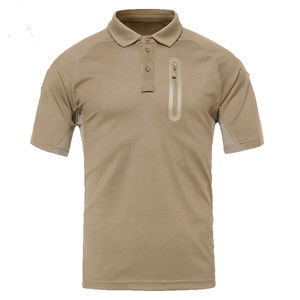 Polo de verano al por mayor, camisa informal de manga corta, tejido de poliéster transpirable, estilo informal para hombres - Product Image 2