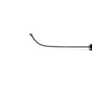 Tube d'aspiration ENT Frazier 8Fr 2.6mm 18cm Tube d'aspiration abdominale en acier inoxydable Poole Instrument chirurgical manuel produit supérieur - Product Image 4