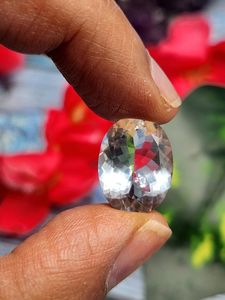 Mehrajudin Gems – Pierres précieuses naturelles ovales d'aigue-marine de qualité supérieure, faites à la main, pierre de naissance de mars, bleu ciel, super propres, 3-5 carats, cirées/huileées - Product Image 3