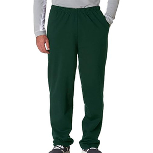 กางเกงวอร์มผู้ชายทรงสปอร์ตทันสมัย OEM ของแท้ แห้งเร็ว ระบายอากาศได้ดี สวมใส่สบาย ผลิตจากผ้าฝ้าย 100% เอวยางยืด - Product Image 1