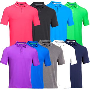 Promotion Vente Conception Personnalisé 100% Polyester Sublimation Hommes Golf Polo T-shirt pour Enfants et Adultes - Product Image 1
