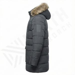 Parka Clásica de Calidad para Hombre, Ropa Casual, Chaqueta de Invierno para Uso en Exteriores, Abrigo Térmico, Cortavientos, Prenda Exterior Aislante y Moderna - Product Image 3