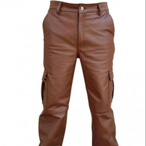 Pantalon de moto de bonne qualité pour hommes pantalon de motard en cuir de course de moto dernier style pantalon de moto - Product Image 1