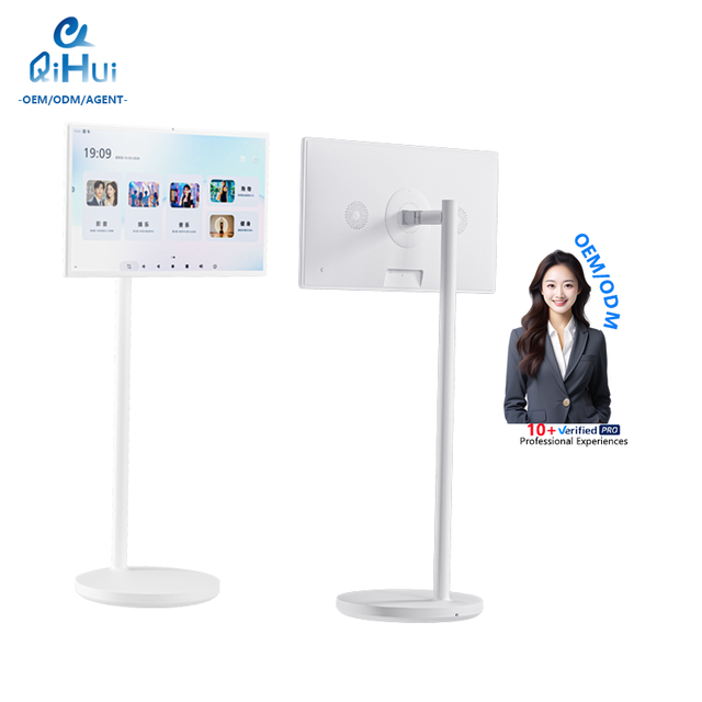 Portable TV Portable Touch Screen Monitor 32 in 1080P HD, Standbyme 360° Rollable TV