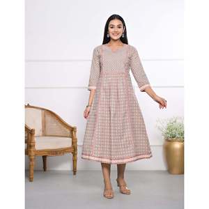 Vestido Corto de Algodón Estampado en Tonos Pastel con Aberturas, Estilo Casual Transpirable para Fiesta en la Playa, Cintura Baja - Product Image 4