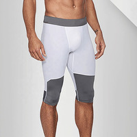 Bon fabricant Shorts de compression pour hommes 100% coton entièrement personnalisés vente à chaud vêtements de sport Top tendance Anti-UV respirant rapide