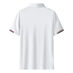 2024 Jersey cómodo de manga corta para hombres para camisas con logotipo personalizado en varios colores de talla grande estilo informal a cuadros de secado rápido - Product Image 5