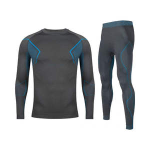 Conjunto de Yoga para Hombre, Ecológico, de 2 Piezas, Compresión, con Logotipo Frontal, para Entrenamiento, Fitness, Cómodo, de Alta Calidad, Logotipo Personalizado - Product Image 1