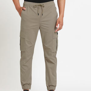 Pantalón cargo táctico de verano para hombre, cintura media, antiarrugas, estilo Jogger, talla grande, informal, tela de algodón para trekking - Product Image 2