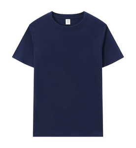 Nouveaux T-shirts décontractés pour hommes et femmes en coton 100% tricoté de haute qualité, motif uni, col rond, design imprimé - Product Image 5