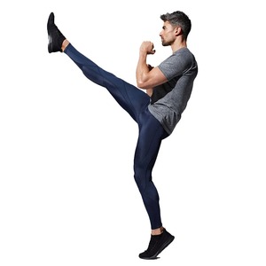 Pantalon de compression pour hommes fabriqué au Pakistan OEM Gym Sweat Joggers Pantalon de sport Slim Fit Pantalon de compression pour hommes Gym Workout - Product Image 2