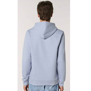 Men Fleece Cotton-blend Pullover <b>Crewneck</b> Hoodie for Men - Product Image 2