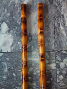 Paire de bâtons d'entraînement Kali en rotin brûlé 57-70CM Fighting Striking OEM PK - Product Image 4